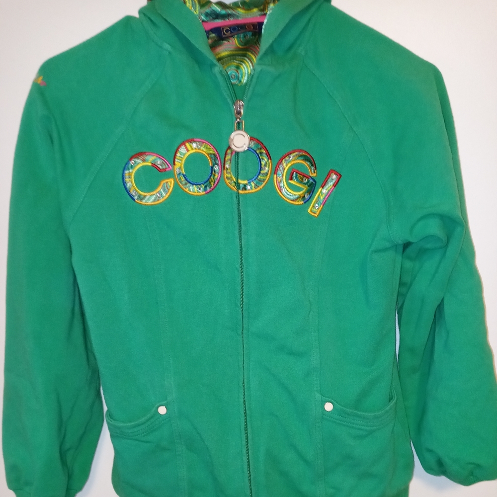 Kids COOGI zip up hoodie 12-14